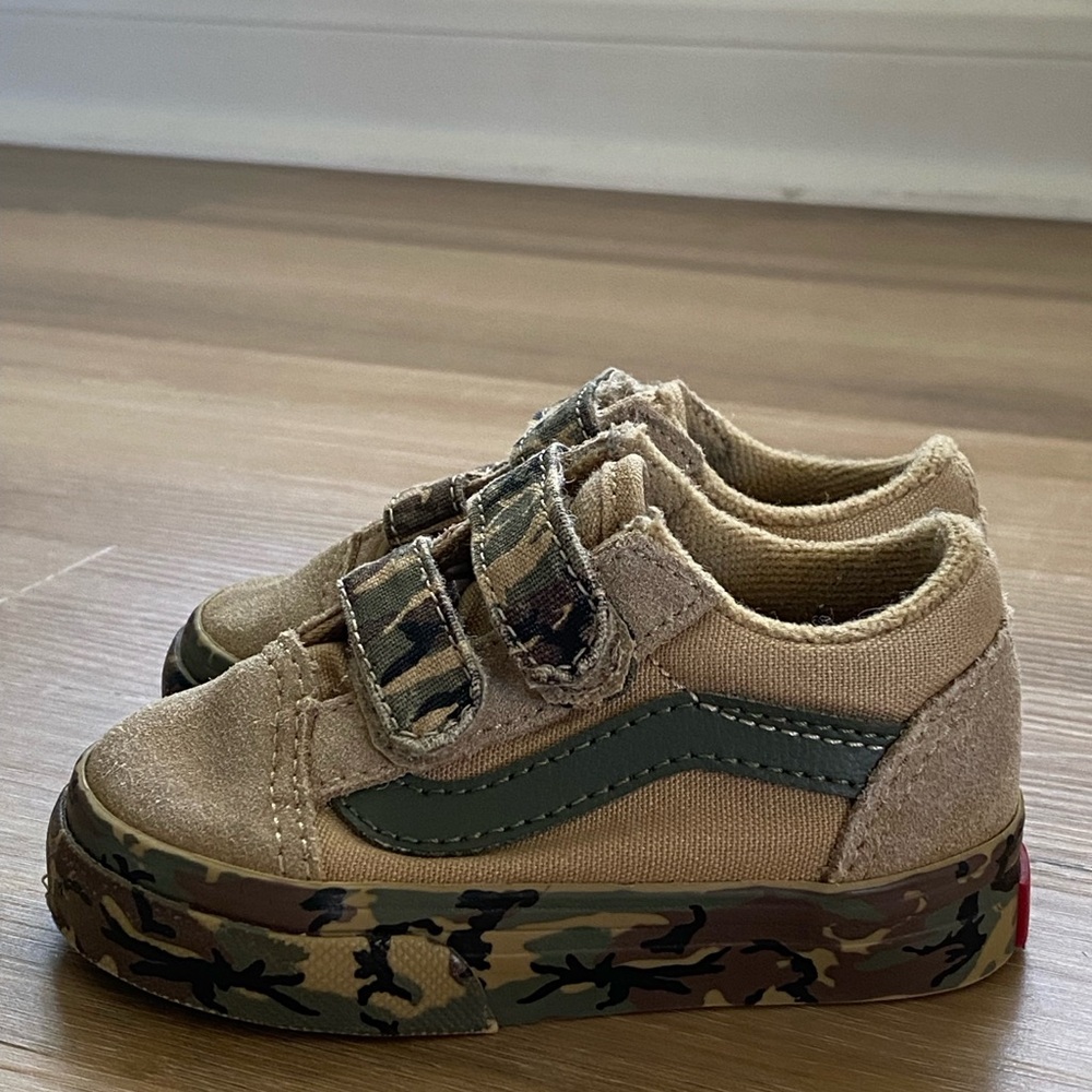 VANS Camouflage Toddler Sneakers